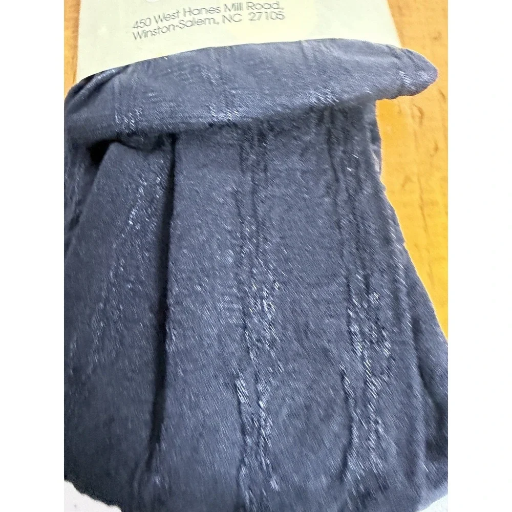 Vintage Leggs Hanes Bali Playtex Trouser Knee‎ Highs Black USA Made Nylon code96